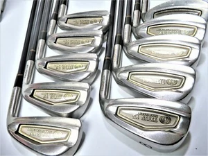 Perfect 10pc MARUMAN TITUS VS TITAN FACE R-FLEX IRONS SET Golf Majesty NWO - Picture 1 of 7
