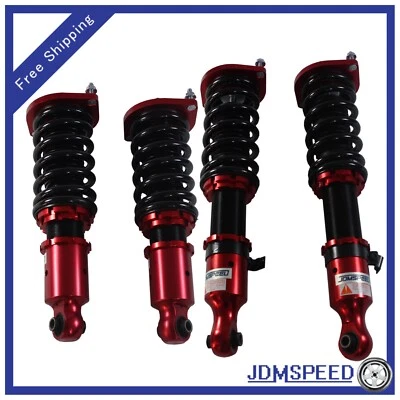 Set 4 Coilover Struts Shock For 1990-2005 Mazda Miata MX5 NA NB Adjust Height - Image 1 of 4