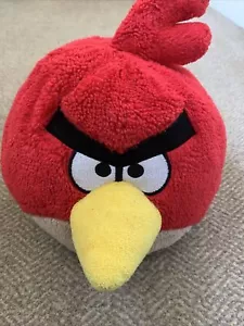 Angry Birds Red 10” Plush Soft Toy 2010 Beanie Rovio Whitehouse - Picture 1 of 5