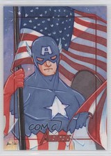 2011 Marvel Universe The Avengers SketchaFEX Sketch Cards 1/1 Kat Laurange l6f