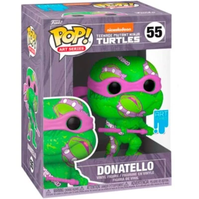 Figura POP Tortugas Ninja Donatello Artist + Case Exclusive - Imagen 1 de 2