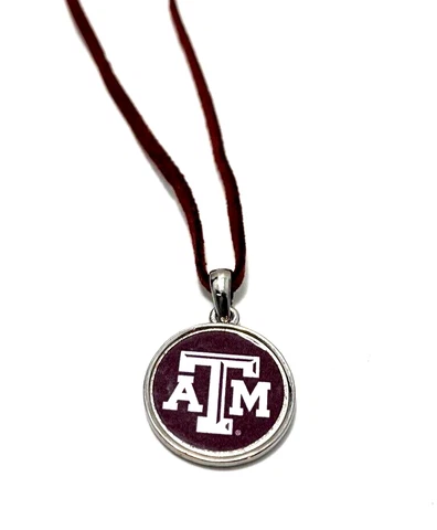 Texas A&M Logo 18" Necklace Round B4-3*S Cover