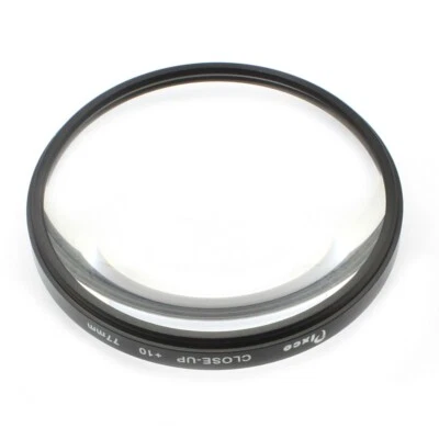 77mm Close-up Filter Ring +10 For SLR Camera/Digital Camera/Camcorder DV - Image 1 of 4