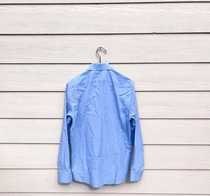 Camisa Clase Cavalier 100 % algodón azul claro talla M L:27 pulgadas w:21,5 pulgadas - Imagen 1 de 2
