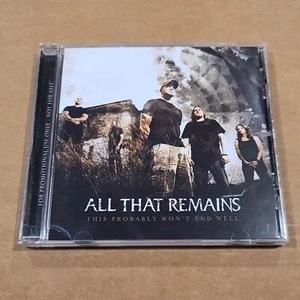 All That Remains "This Probably Won't End Well" Promo CD - Bild 1 von 4