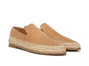 Vince 259420 Womens Jalen Suede Espadrille Loafer Brown Size 6 Medium - Picture 1 of 5