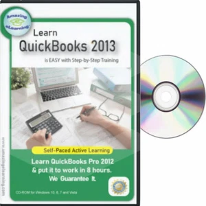 Learn QuickBooks Pro 2013 Video Training Course - Basic and Advanced - Picture 1 of 1