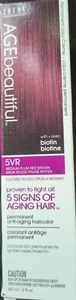 Zotos Age Beautiful 5VR Medium Plum Red Brown Brun Rouge Permanent Haircolor 2oz - Picture 1 of 1
