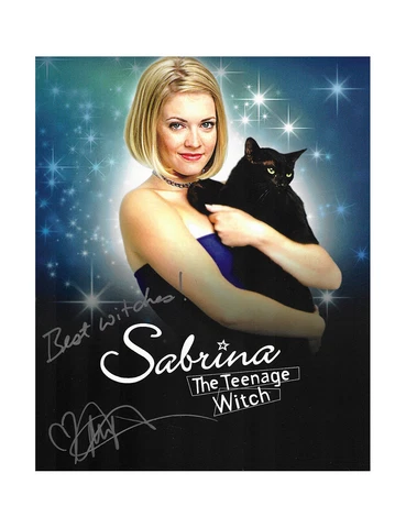 8x10" Sabrina Print Signed By Melissa Joan Hart 100% Authentic With COA Cover