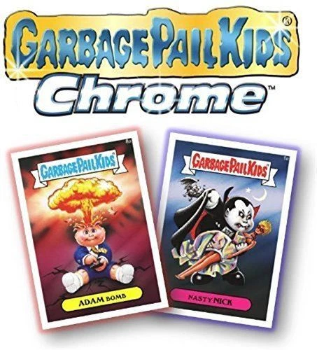 GPK 2013 Topps Garbage Pail Kids CHROME Series 1 OS1 Complete 110 Card Set Lost - Image 1 of 2