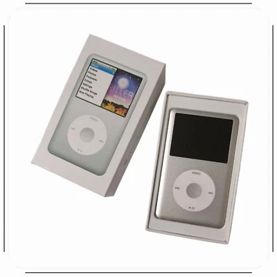 NEW Apple iPod classic 6th Generation Silver (80 GB) MP3 & Retail Box - Gifts - Image 1 of 4