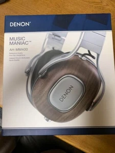 Denon AH-MM400 Over the Ear Headphones Brown With microphone Japan F/S - Picture 1 of 8