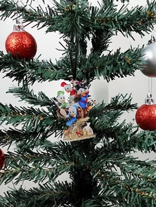 Disney Donald Duck Christmas Ornament Huey Dewey Louie Holiday Tree Decor 2D - Picture 1 of 4
