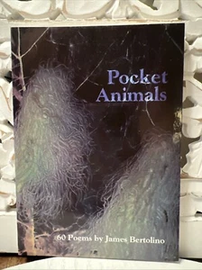 Pocket Animals SIGNED 60 Poems by James Bertolino 1st Edition 2002 Autographed - Picture 1 of 6
