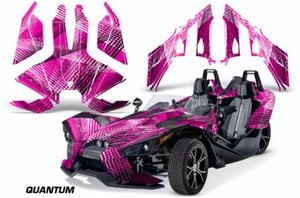 Roadster Graphics Kit Decal For Polaris Slingshot SL 2015-2023 QUANTUM K PNK - Picture 1 of 2