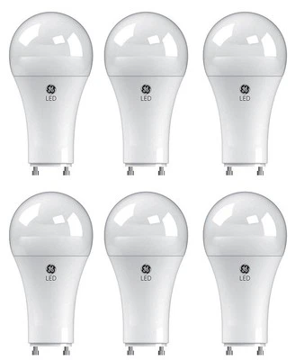 (6 bulbs) GE 46666 A21 LED Light Bulb, 15 watts, 1600 lumens, 2700K warm white, - Image 1 of 3