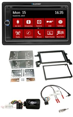 Blaupunkt Bluetooth DAB 2DIN USB DVD Lenkrad Autoradio für Suzuki Grand Vitara 2 - Bild 1 von 4