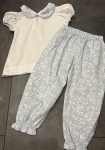 Girls 4T 2 Piece Set from The Smocking Place Spring/Summer Floral - Picture 1 of 9