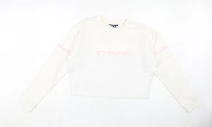 Fila Women's Large White Sweatshirt Pullover with Logo - Picture 1 of 12