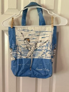 Itscorbeille Ballet Swan Lake Bag Dance Ballet Gear Tote Vintage Pockets Canvas - Picture 1 of 17