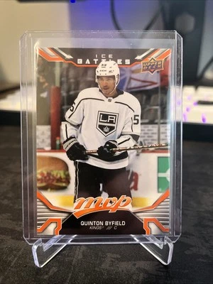 2022-23 Upper Deck MVP Ice Battles Parallel #198 Quinton Byfield - Image 1 of 2