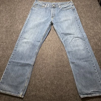 Polo Ralph Lauren Denim Blue Jeans Classic 867 Fit Straight Leg Men Sz 35x32 Nic - Image 1 of 4