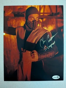 CHRIS CASAMASSA Signed 8x10 Photo Scorpion Mortal Combat Autograph JSA COA - Picture 1 of 2