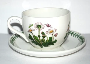 PORTMEIRION Jumbo Taza Grande y Platillo Jardín Botánico Olvídame No Reemplazo - Imagen 1 de 10