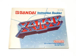Xevious Nintendo NES Instruction Booklet Manual FRA - Picture 1 of 4