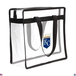 Bolso de Mano Transparente Kansas City Royals, Reutilizable, Aprobado por Estadio, 12" x 12" x 6 - Imagen 1 de 1