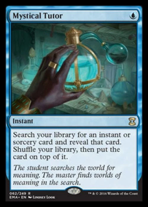 MTG English Mystical Tutor NM Foil Eternal Masters - Image 1 of 1