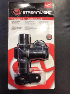 New Streamlight PROTAC HL USB Headlamp, 1,000 Lumen w/ 10 tap Programming #61306 - Bild 1 von 2
