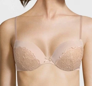 Maidenform Natural Boost Push-Up Underwire Bra PARIS NUDE Sz 40DD - Picture 1 of 3