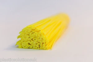 PP Kunststoff Schweißstäbe (8mm) gelb, Packung mit 20 Stück /Flachstreifen/ - Bild 1 von 1