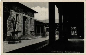 Postal CPA Saalburg peristilo con manejo ALEMANIA (931630) - Imagen 1 de 2