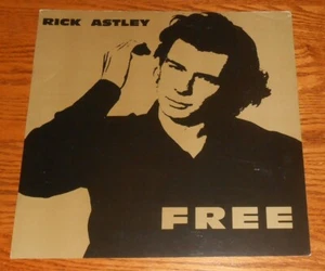 Rick Astley Free Poster 2-Sided Flat Square 1991 Promo 12x12 RARE - Bild 1 von 2