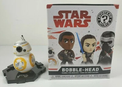 Figura de vinilo coleccionable Funko Star Wars The Last Jedi BB-8 Mystery Minis Foto 1 de 2