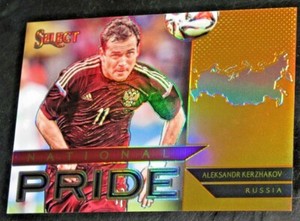 2015-16 Select National Pride Aleksandr Kerzhakov ORANGE # /149 Prizm Russia