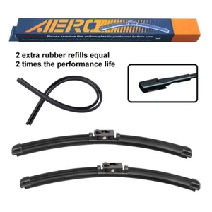 Repuesto de cuchillas limpiaparabrisas AERO 24""+19"" FABRICANTE DE EQUIPOS ORIGINALES Mercedes-Benz CLA250 GLA250 2021-2016 - Imagen 1 de 8