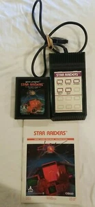 STAR RAIDERS GAME FOR ATARI 2600 WITH MANUAL AND VIDEO TOUCH PAD UNTESTED - Picture 1 of 6