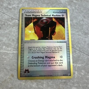 2004 Pokemon EX vs Aqua Team Magma Technical Machine 01 84/95 Reverse Holo LP - Picture 1 of 2
