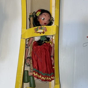 Vintage Gypsy Pelham England puppet w/ original box - Picture 1 of 4