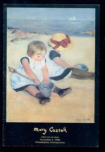 USA #2181 1986 23c Mary Cassatt Stamp USPS First Day Ceremony Program - Picture 1 of 2