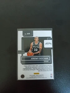 2022-23 Donruss Basketball: Jeremy Sochan - Rated Rookie / RC #209 - Bild 1 von 1