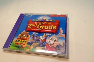 2.0 Learning Company Reader Rabbit's 2nd Grade for PC Windows 95/ Mac 1998 ROM - Picture 1 of 5