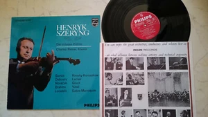 Henryk Szeryng Die Virtuoso Violin Bartók, Debussy, Novacet Alia Philips Mono NM - Picture 1 of 4