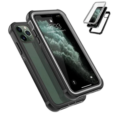 For iPhone 16 15 17 Pro Max 14 13 12 8 Heavy Duty 360 Full Shockproof Case Cover - Image 1 of 4