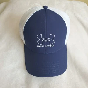 Men’s Under Armour ISO-CHILL Driver Mesh Golf Cap Hat Midnight Navy M/L - Picture 1 of 3