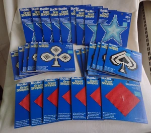 Lot 30 Vintage 1982 Bucilla Great Shapes Schläger, Diamanten, Pik & Sterne - Bild 1 von 19