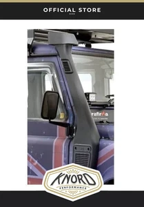 LAND ROVER DEFENDER SNORKEL RAISED AIR INTAKE FITS 300TDI TD5 PUMA - Picture 1 of 4